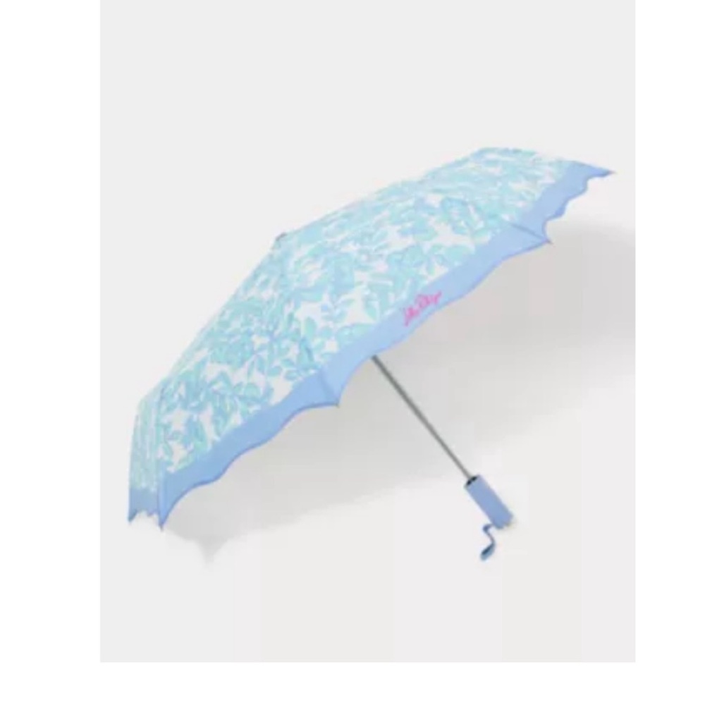 Lilly Pulitzer Blue and White Umbrella